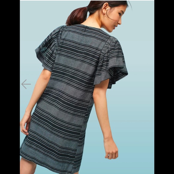 Anthropologie Moon River Denmark Striped Tunic Dress - Picture 3 of 8